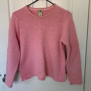 Pretty in Pink Cotton Sweater